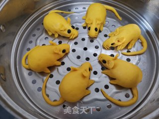 南瓜小金鼠的做法步骤：21