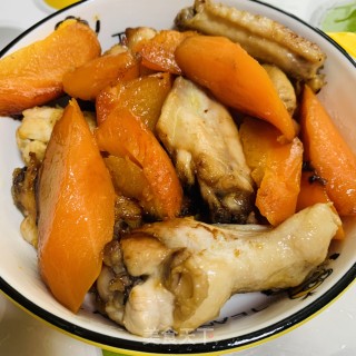 胡萝卜焖鸡翅的做法步骤：10