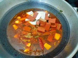 鸭血炖豆腐的做法步骤：9