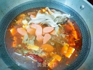 鸭血炖豆腐的做法步骤：10