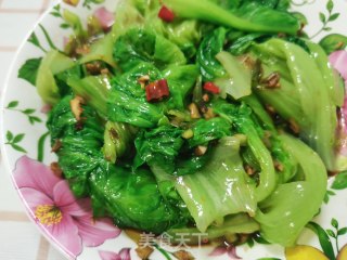 白灼生菜的做法步骤：12