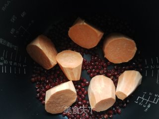 红薯红豆水的做法步骤：4