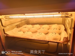 梅干菜肉末面包的做法步骤：17