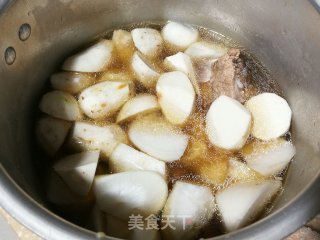 萝卜芋艿炖排骨的做法步骤：5