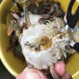 生呛赤夹蟹的做法步骤：12