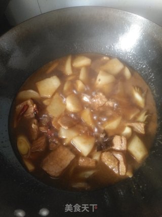萝卜炖肉的做法步骤：5