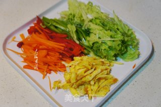 家常炒面条的做法步骤：6