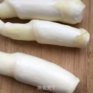 茭白炒鹅蛋的做法步骤：6