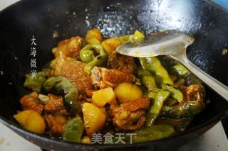排骨炖豆角的做法步骤：6