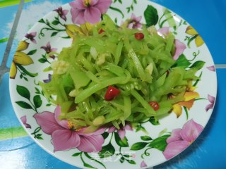 炒莴笋丝的做法步骤：5