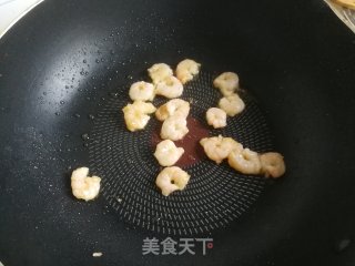 虾仁南瓜炒蛋的做法步骤：5