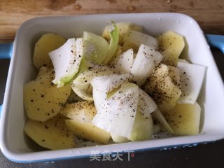 时蔬烤翅中的做法步骤：6