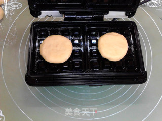 芝士红薯夹心豆浆华夫饼的做法步骤：14