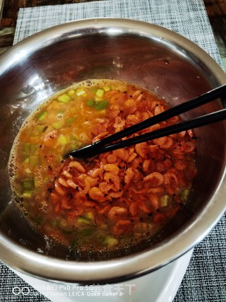秘制磷虾炒蛋的做法步骤：8