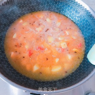 咖喱鸡肉炖土豆的做法步骤：8