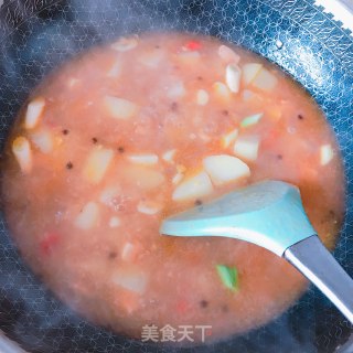 咖喱鸡肉炖土豆的做法步骤：10