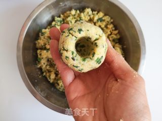 野菜窝窝头的做法步骤：9