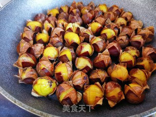 糖炒板栗的做法步骤：6