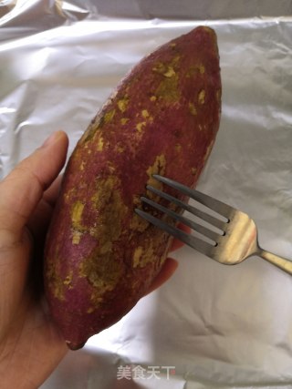 烤红薯的做法步骤：3