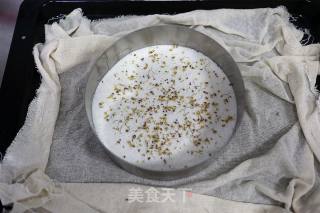 豆沙桂花大米松糕的做法步骤：7