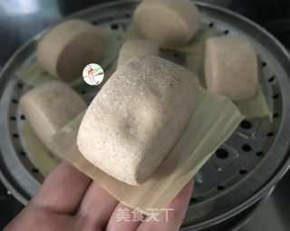 杂粮豆浆黑麦馒头的做法步骤：11