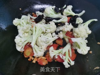 烧花菜的做法步骤：8