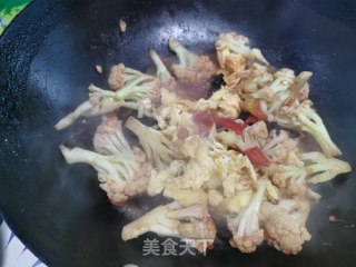 烧花菜的做法步骤：11
