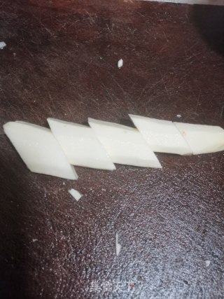 菱角山药炒肉片的做法步骤：6