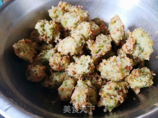 炸萝卜丸子的做法步骤：8