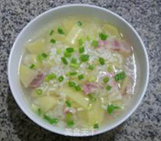 咸肉土豆泡饭的做法步骤：12