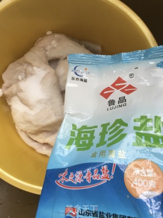 红油羊肚的做法步骤：4