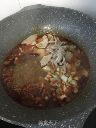 红油羊肚的做法步骤：22
