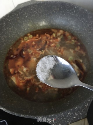 红油羊肚的做法步骤：28