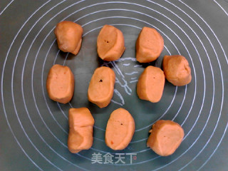德式火腿夹心红薯华夫饼的做法步骤：6