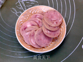 德式火腿夹心红薯华夫饼的做法步骤：7