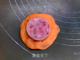德式火腿夹心红薯华夫饼的做法步骤：9