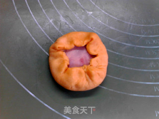 德式火腿夹心红薯华夫饼的做法步骤：10