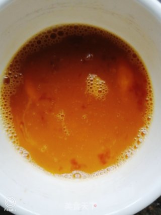 菜脯煎鸡蛋（萝卜干煎蛋）的做法步骤：4