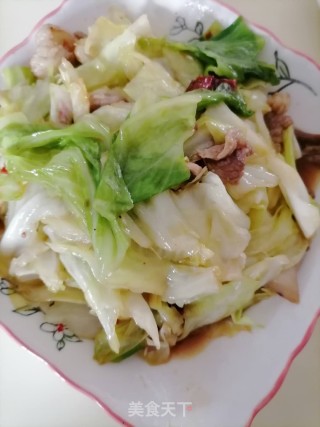 手撕包菜的做法步骤：5