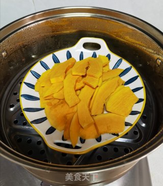 南瓜燕麦饼的做法步骤：4