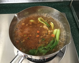 西红柿酸汤粉的做法步骤：7