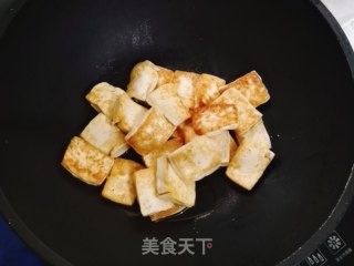 香煎豆腐的做法步骤：3
