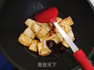 香煎豆腐的做法步骤：4