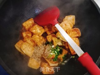 香煎豆腐的做法步骤：5