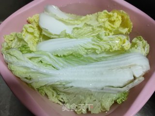 砂锅白菜炖豆腐的做法步骤：3