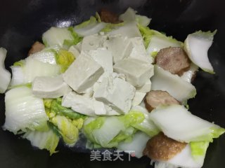 砂锅白菜炖豆腐的做法步骤：10