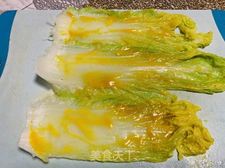 火麻仁芥末白菜的做法步骤：5