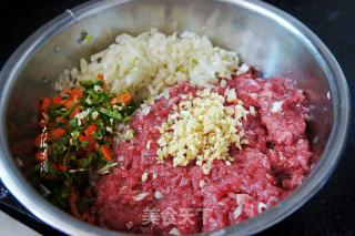 马肉馅水饺的做法步骤：2