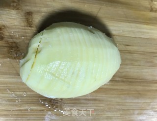 培根烤土豆的做法步骤：3