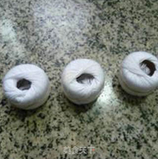 花生仁红豆沙糯米粽的做法步骤：5